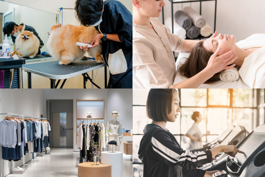 業種別に見たスモールビジネスの代表例