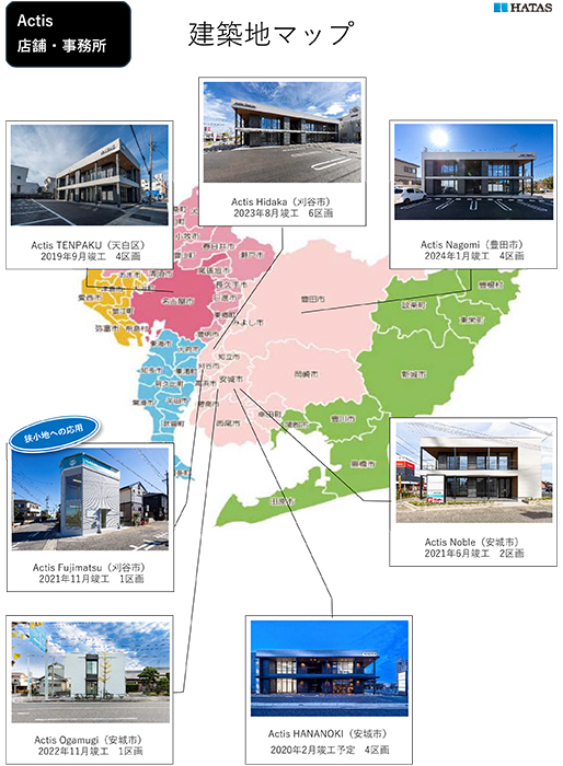 土地の立地に合わせた最適な土地活用が可能