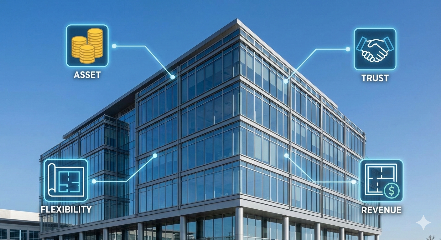 自社ビル購入がもたらす5つのメリット