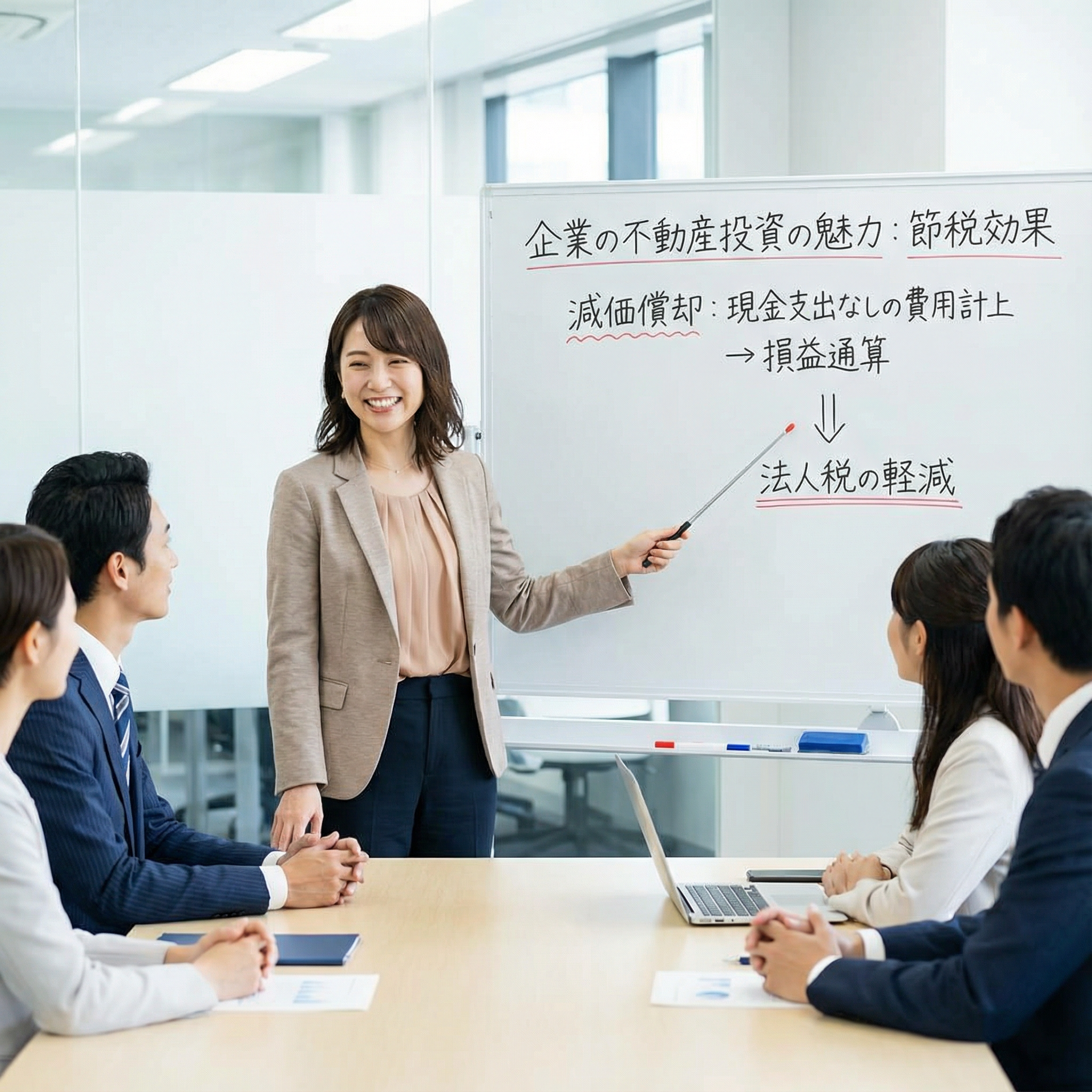 企業の不動産投資における最大の魅力