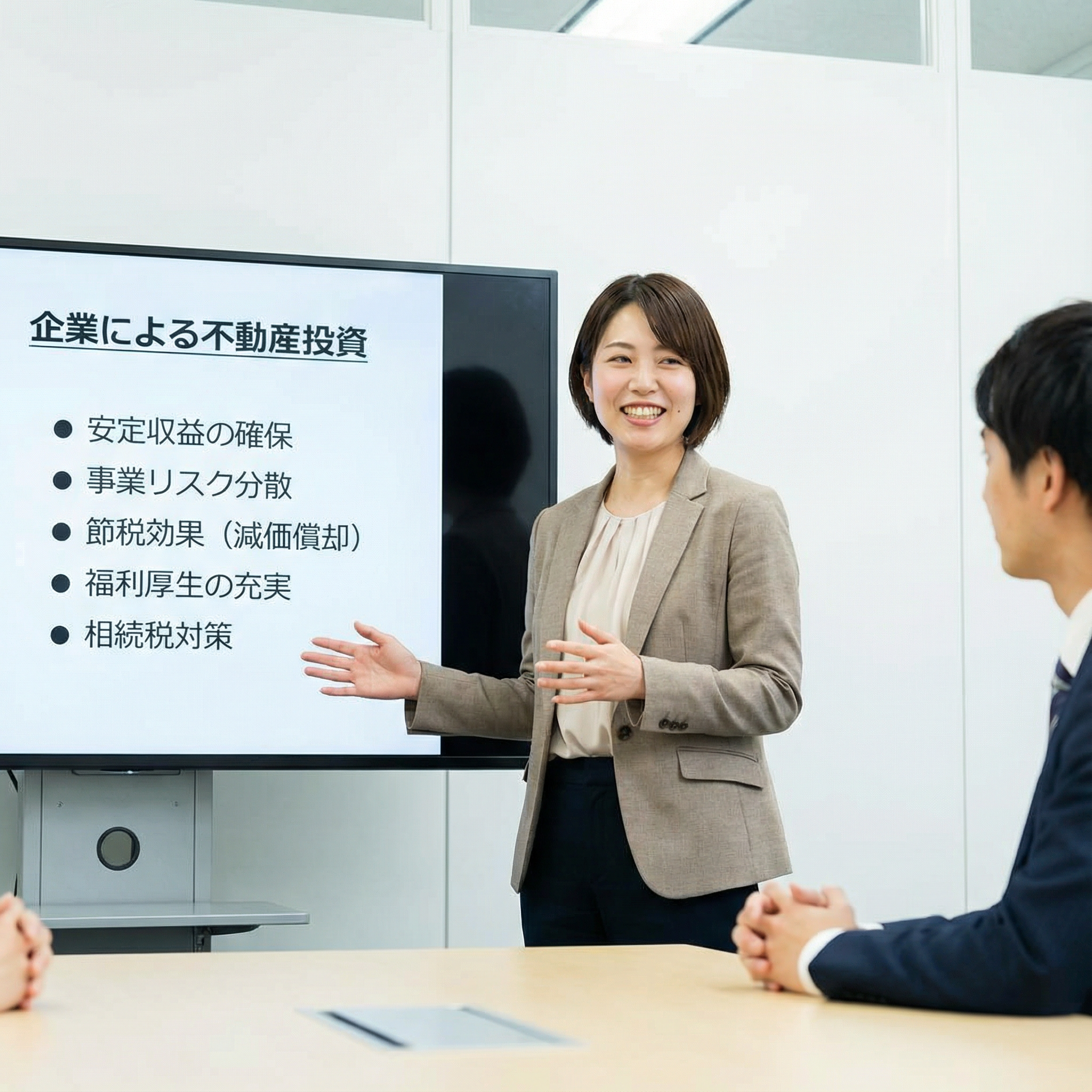 企業による不動産投資は、本業とは別の安定収益を確保し、事業リスクを分散させる有効な経営戦略