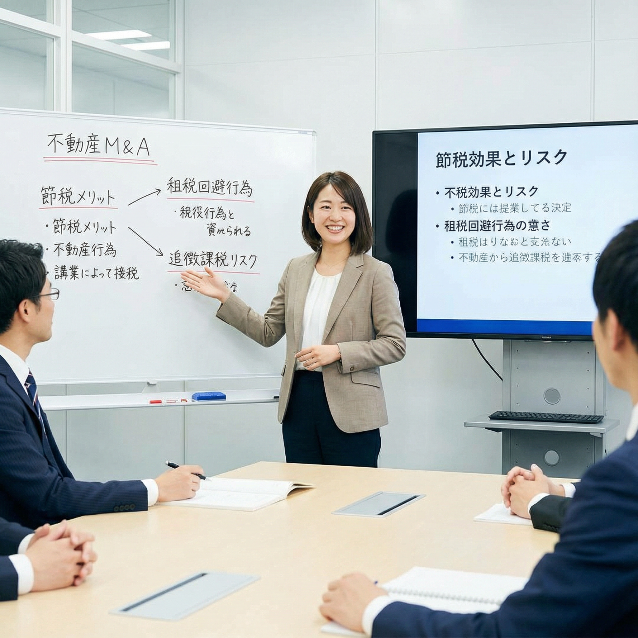 不動産M&Aが税務署に否認されるリスクと注意点