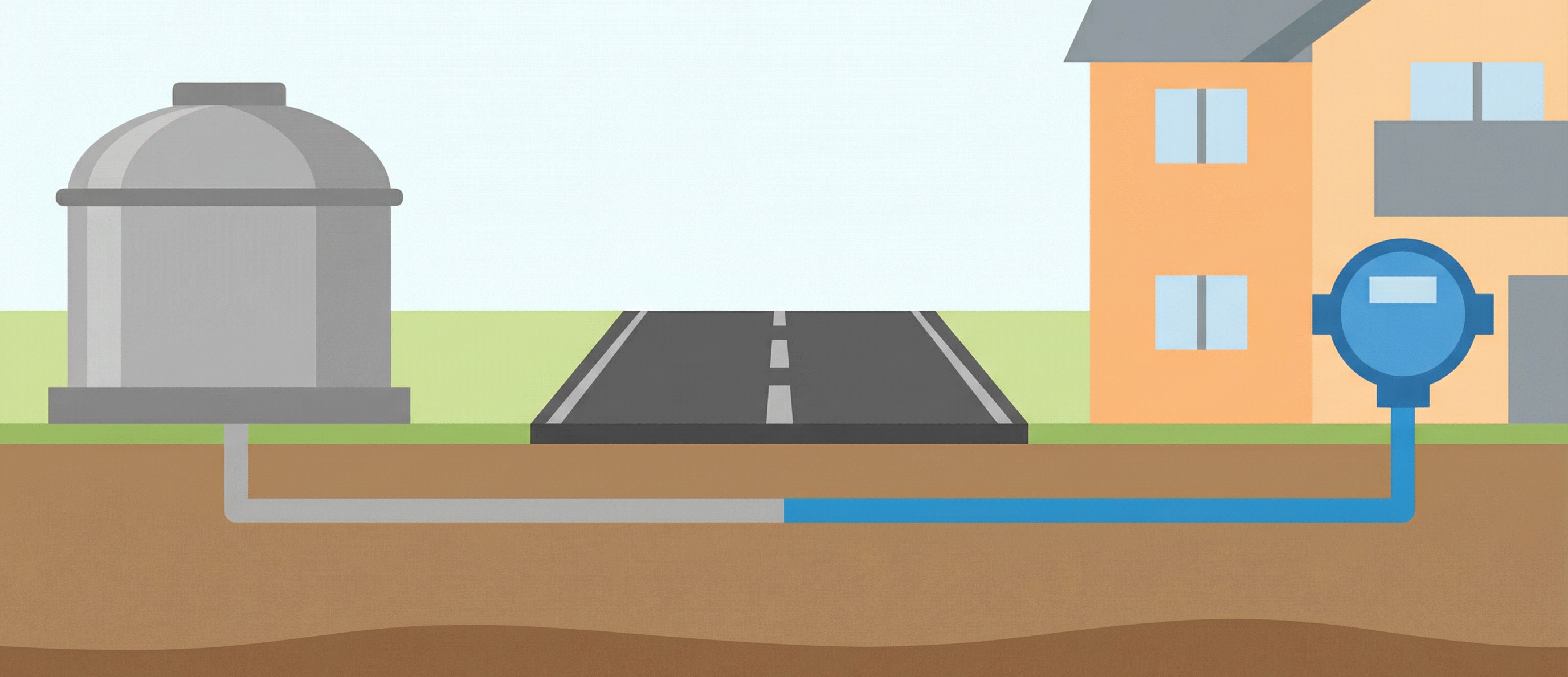 都市ガスの引き込み、問い合わせ先は状況によって異なる