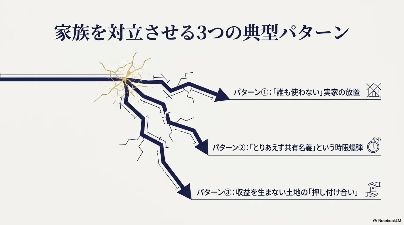 実家や土地を「誰も使わない」