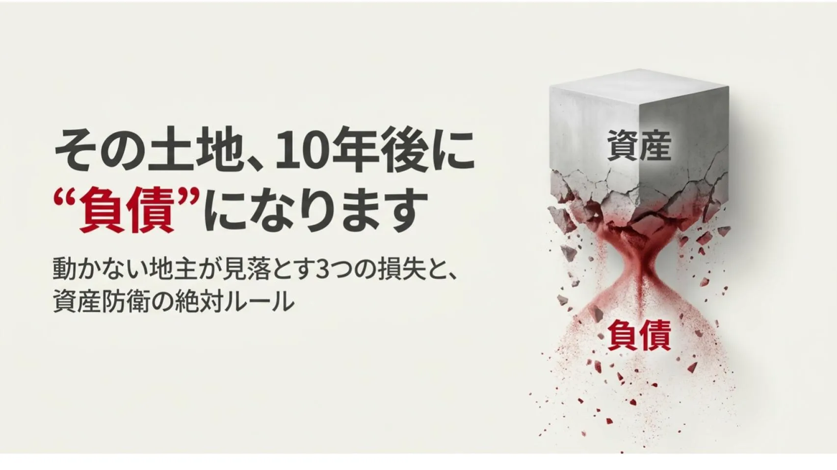 10年後に“負債”になります
