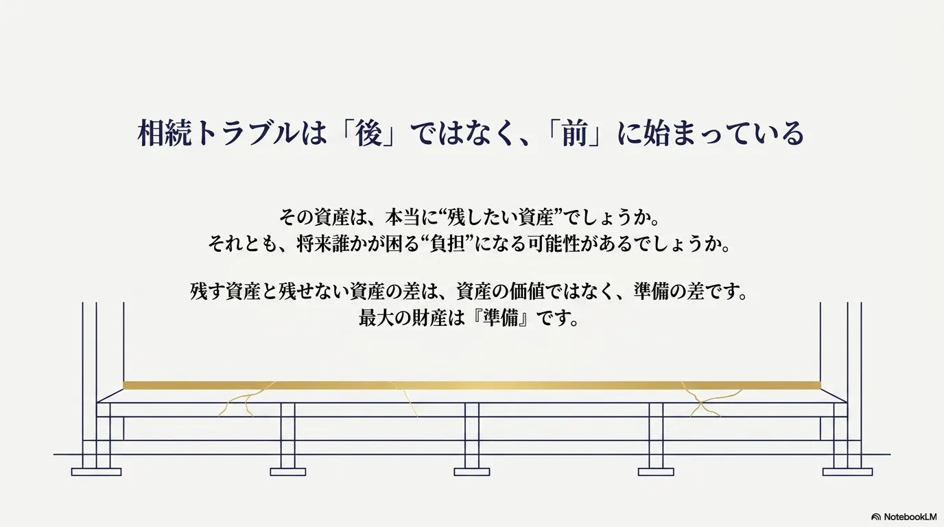 相続後ではなく相続前