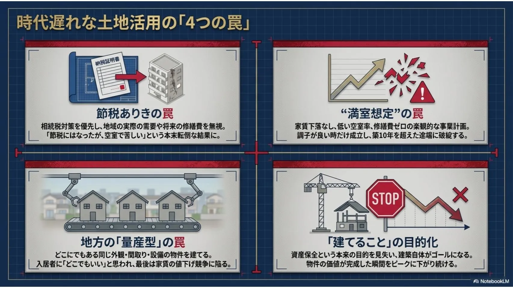 建てることが目的になると危険